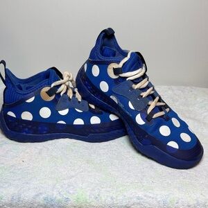 adidas boost James harden vol 5 chapter 3 connector Blue and White Polka Dot